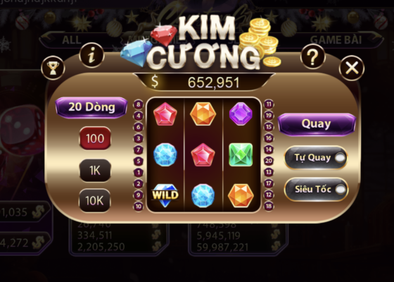 Hướng dẫn quy trình đặt cược mini game Kim cương khi tải Gemwin